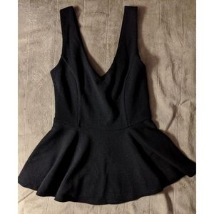 Forever 21 Zipper Back Top Size S